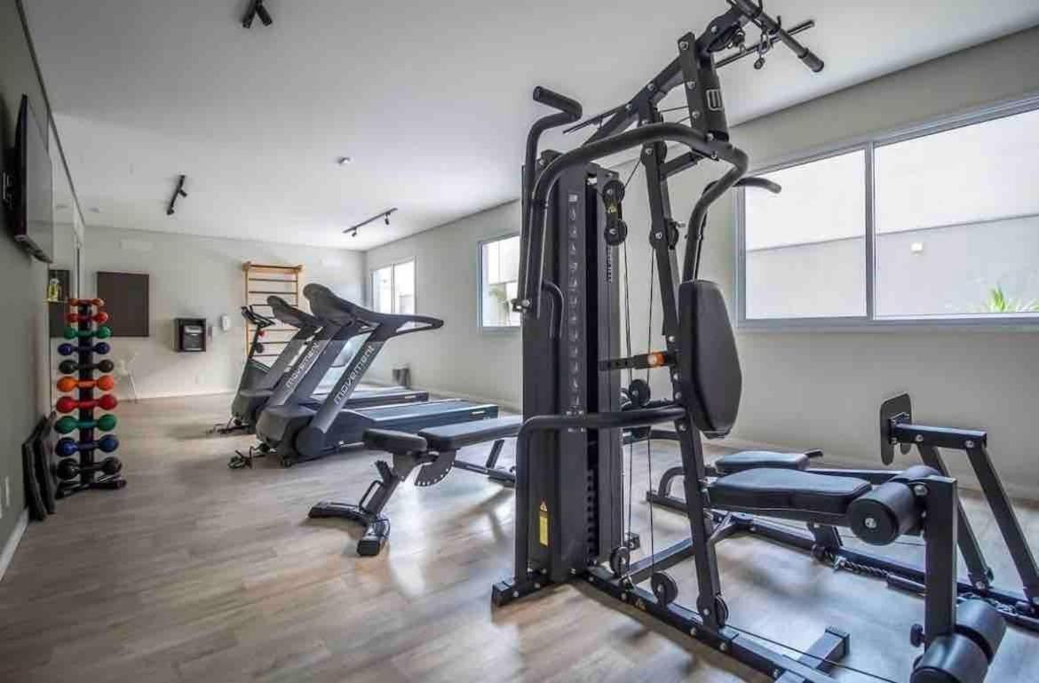 Mv63 - Studio Lindo Com Piscina Prox Ao Metro Bras เซาเปาโล ภายนอก รูปภาพ