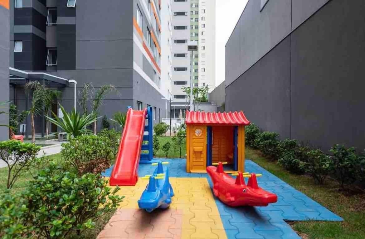 Mv63 - Studio Lindo Com Piscina Prox Ao Metro Bras เซาเปาโล ภายนอก รูปภาพ