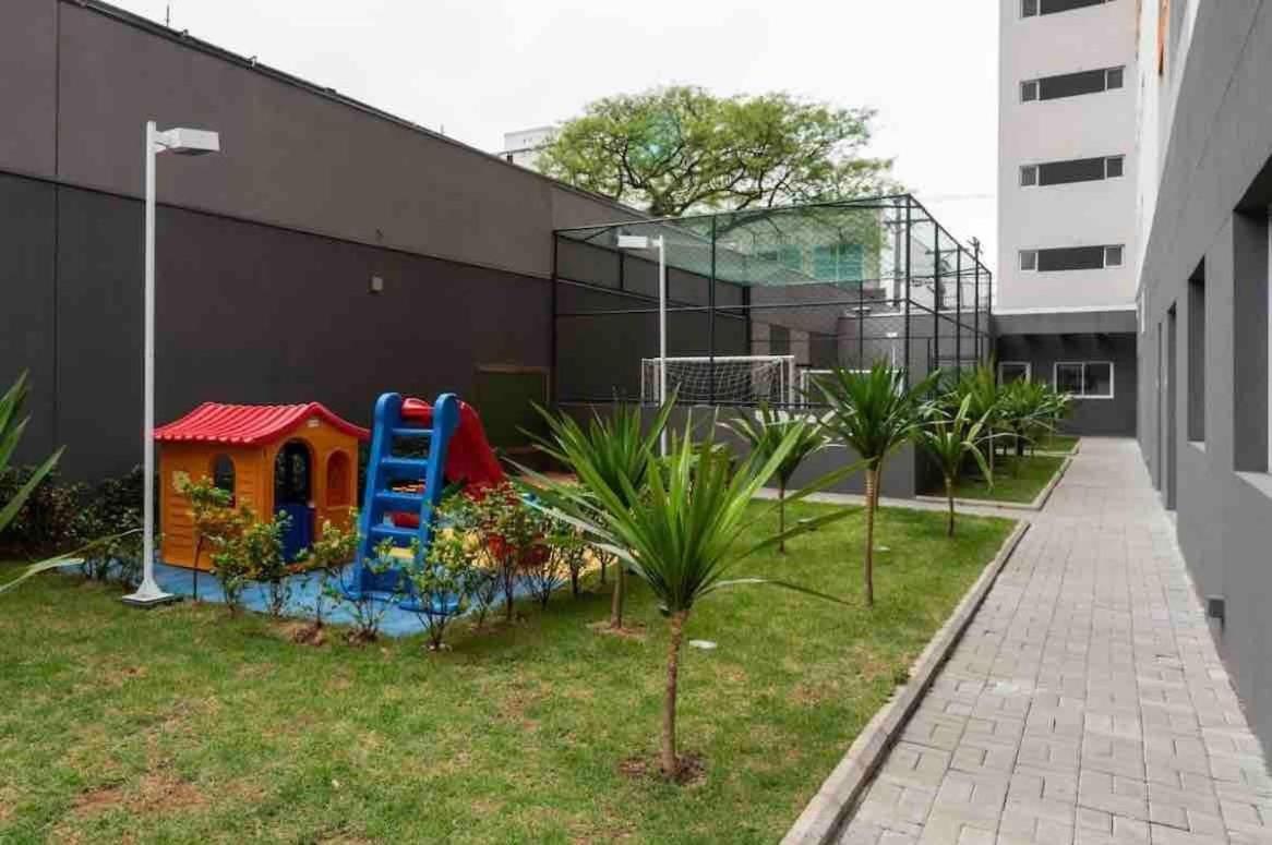 Mv63 - Studio Lindo Com Piscina Prox Ao Metro Bras เซาเปาโล ภายนอก รูปภาพ