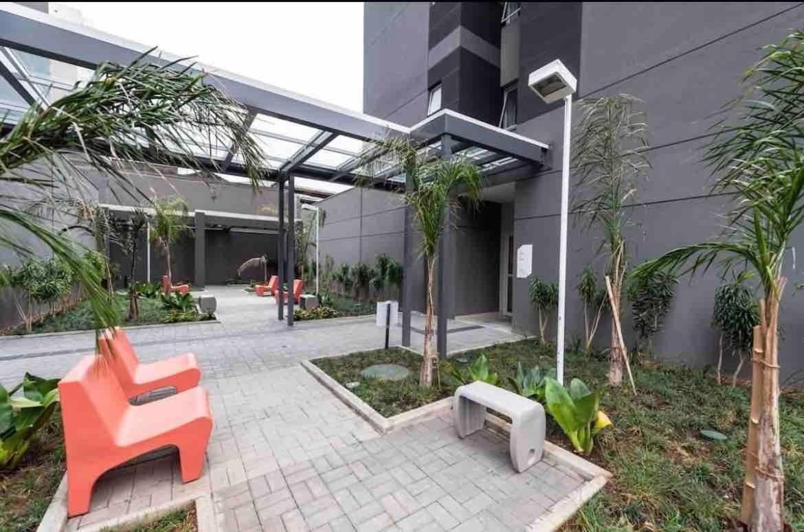 Mv63 - Studio Lindo Com Piscina Prox Ao Metro Bras เซาเปาโล ภายนอก รูปภาพ