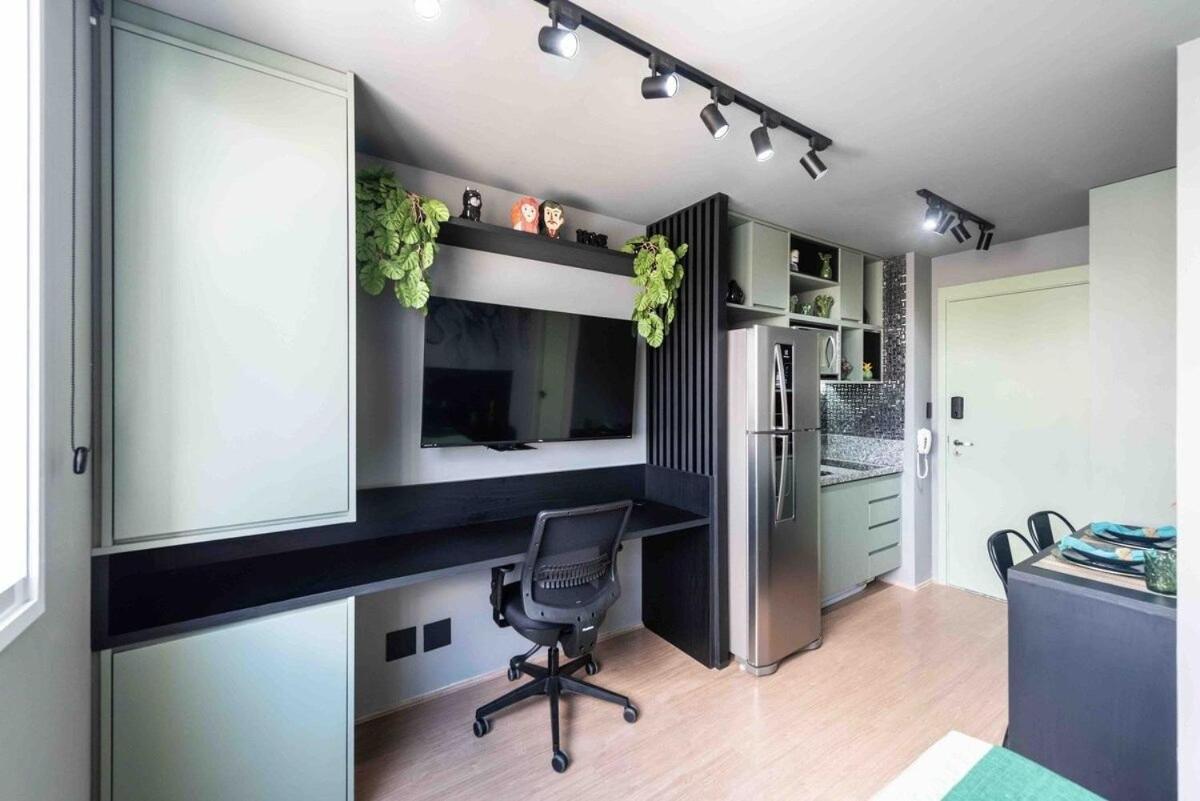 Mv63 - Studio Lindo Com Piscina Prox Ao Metro Bras เซาเปาโล ภายนอก รูปภาพ