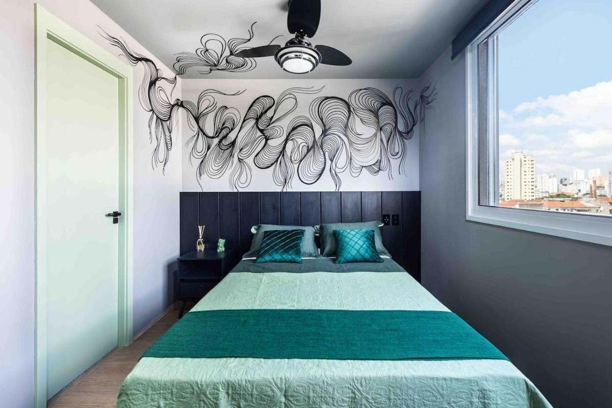 Mv63 - Studio Lindo Com Piscina Prox Ao Metro Bras เซาเปาโล ภายนอก รูปภาพ